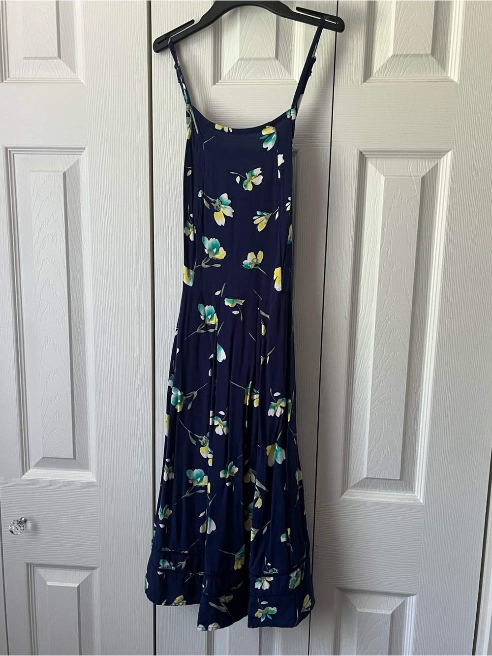 SO Navy Floral Slip Dress